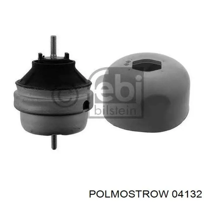 04132 Polmostrow Silenciador trasero