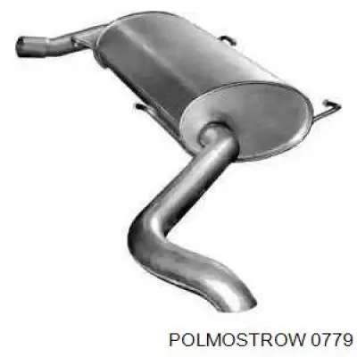 07.79 Polmostrow silenciador posterior