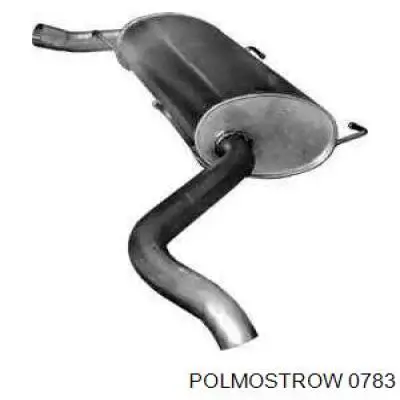 0783 Polmostrow Silenciador trasero