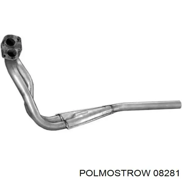 08281 Polmostrow silenciador posterior