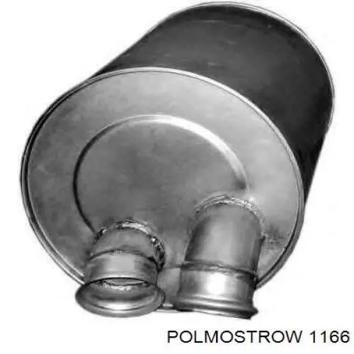 1166 Polmostrow Silenciador trasero