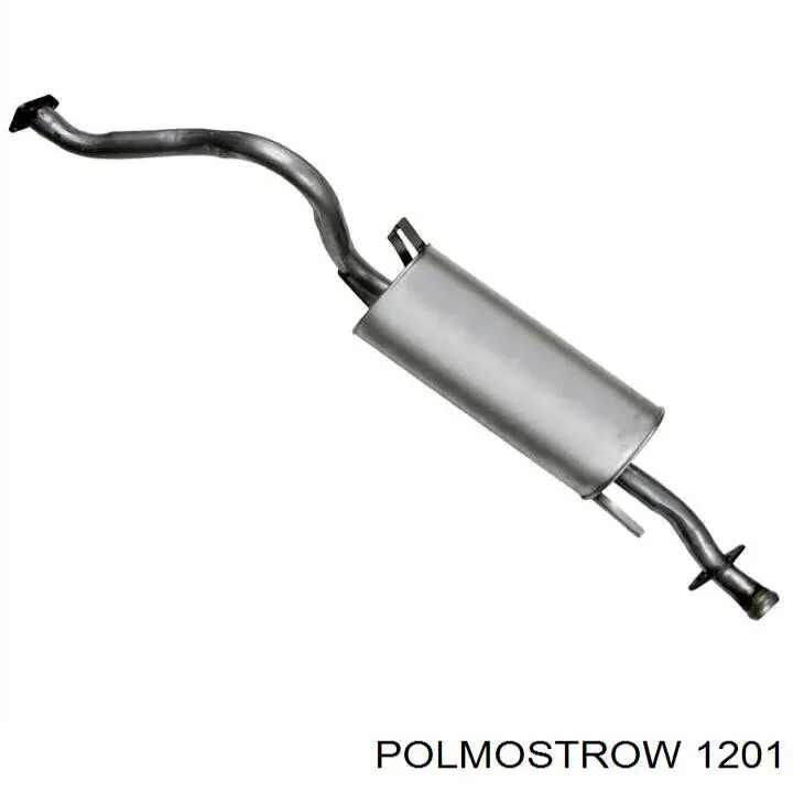 1201 Polmostrow silenciador posterior
