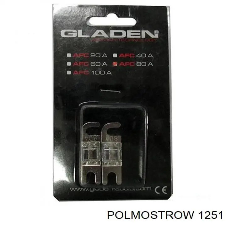 Silenciador central Polmostrow 1251 precio, desde 70,07 EUR
