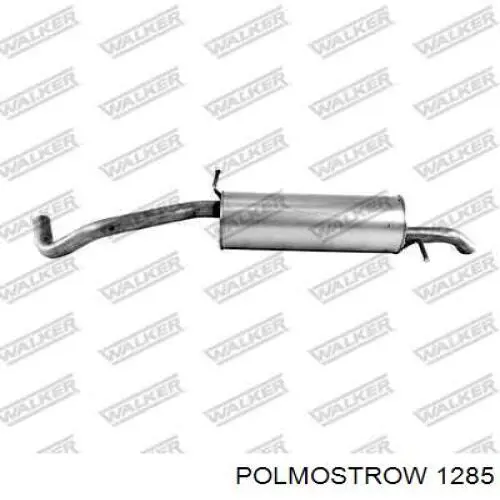 F60340100D9A Mazda silenciador posterior