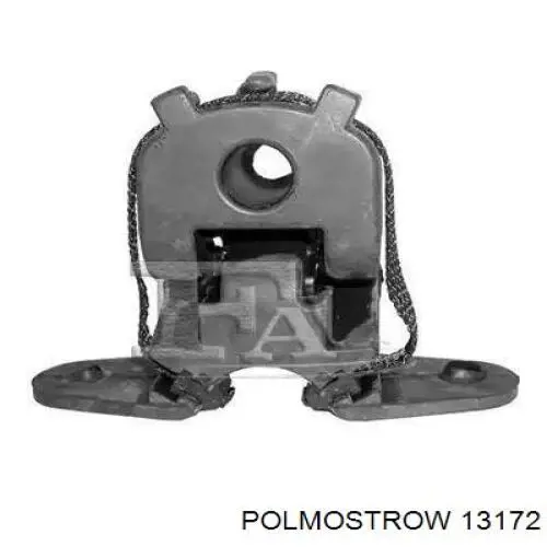 13172 Polmostrow silenciador posterior