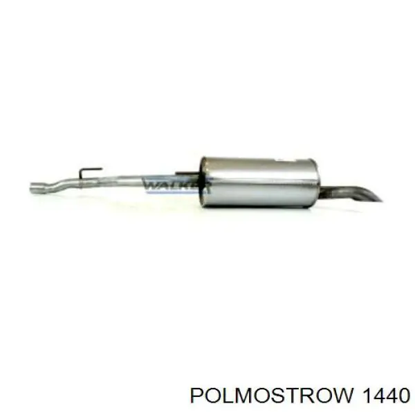 Silenciador trasero 1571A622 Mitsubishi