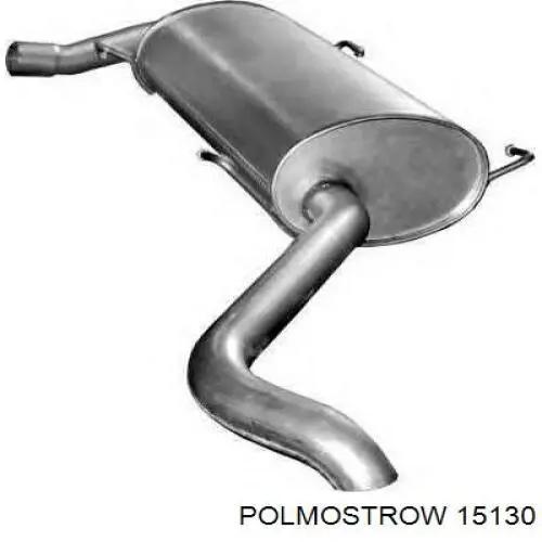 15.130 Polmostrow silenciador posterior