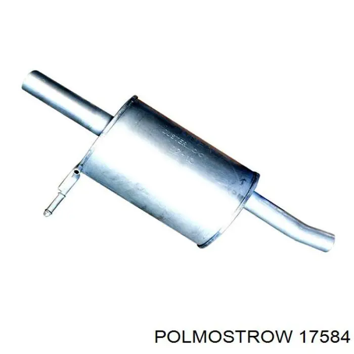 17584 Polmostrow silenciador posterior