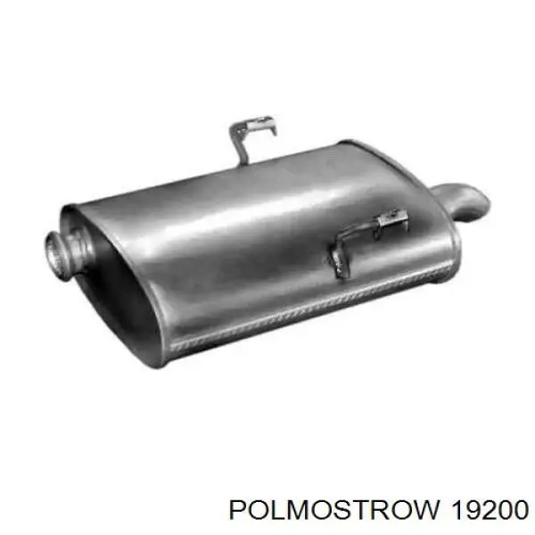 19200 Polmostrow silenciador posterior