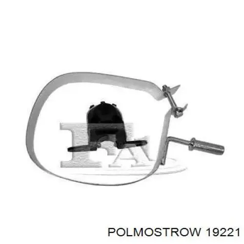 19221 Polmostrow silenciador posterior