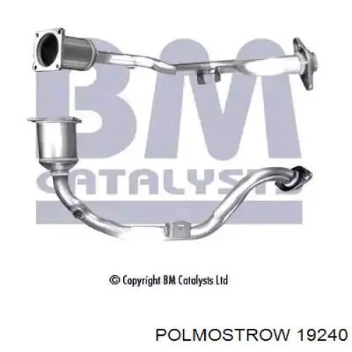 Tubo de admisión del silenciador de escape delantero Polmostrow 19240 precio, desde 39,78 EUR