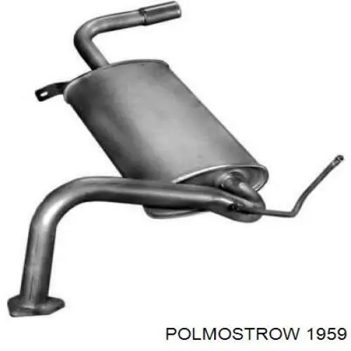 Comprar 190235 Bosal Silenciador trasero