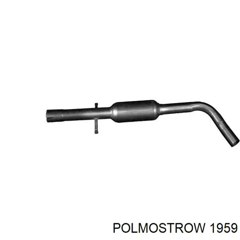 Silencioso trasero Bosal 190235