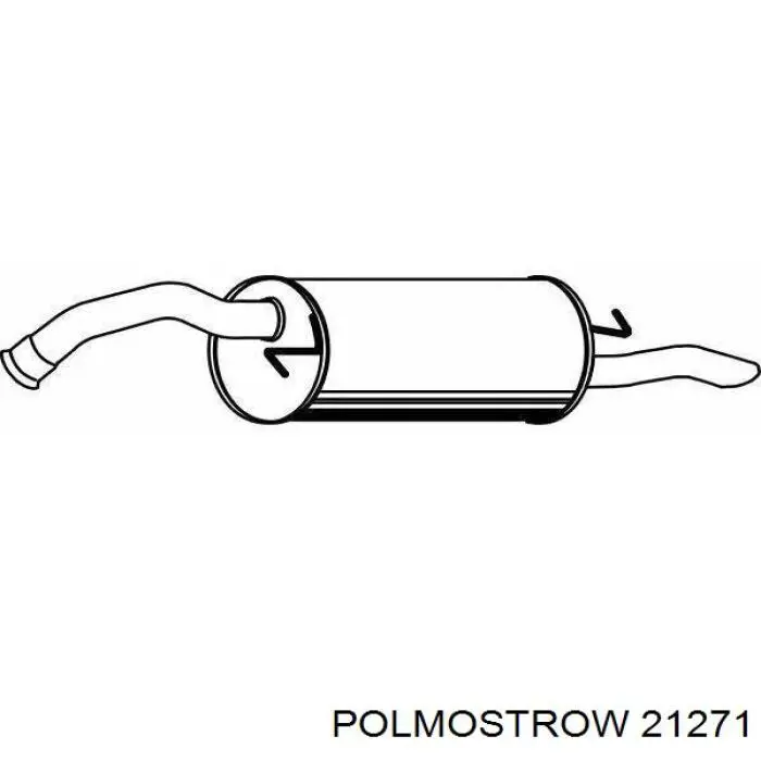 21.271 Polmostrow silenciador del medio