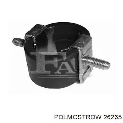 26265 Polmostrow silenciador posterior