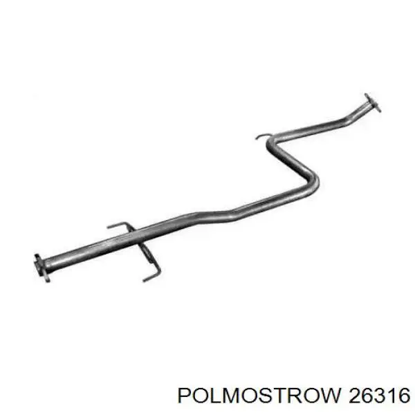 26.316 Polmostrow silenciador del medio