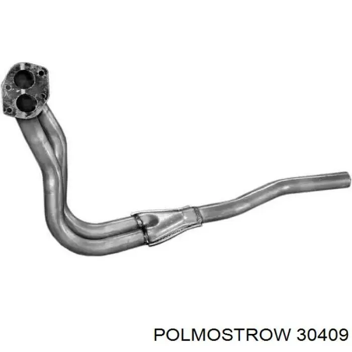 Silenciador, sección delantera Polmostrow 30409 precio, desde 38,03 EUR