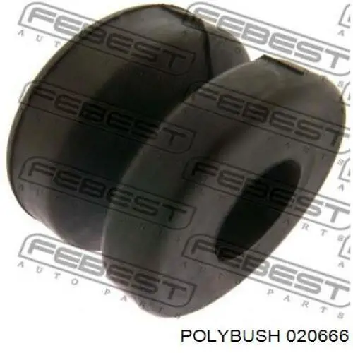 020666 Polybush silentblock extensiones de brazos inferiores delanteros