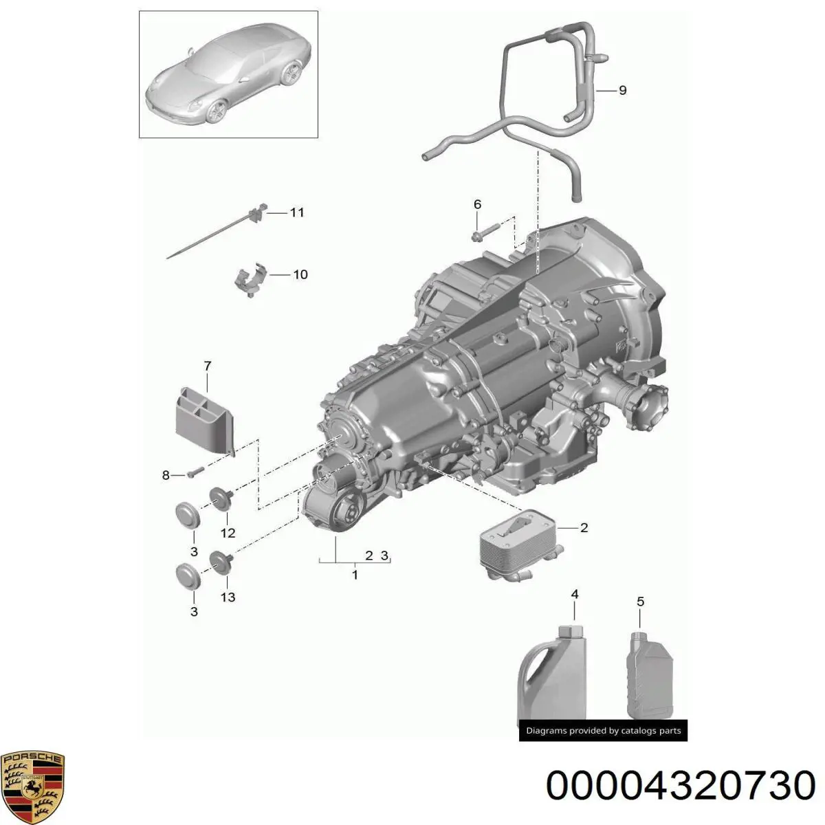 00004320730 Porsche