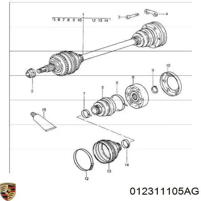 Comprar 012311105AG VAG 