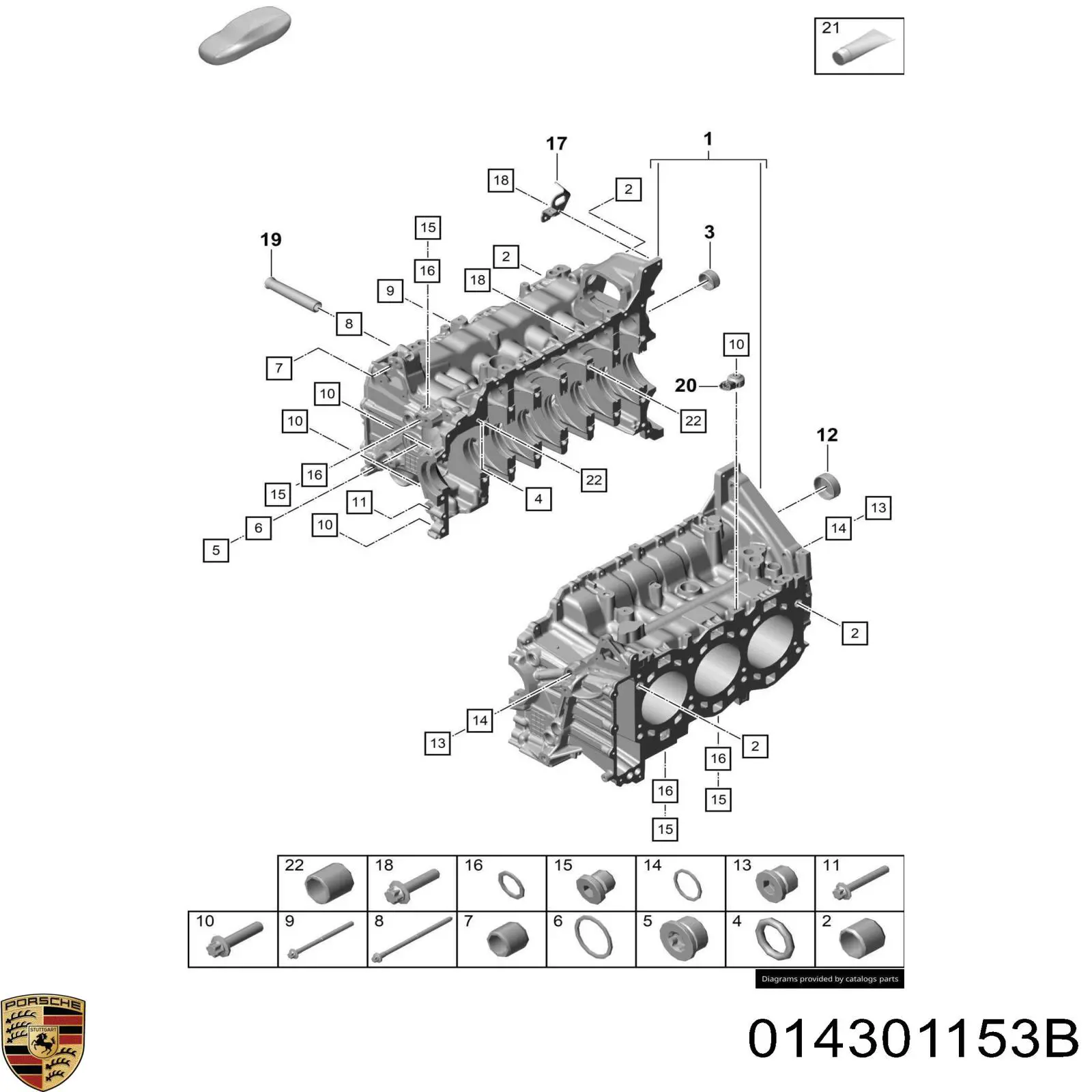 014301153B Porsche