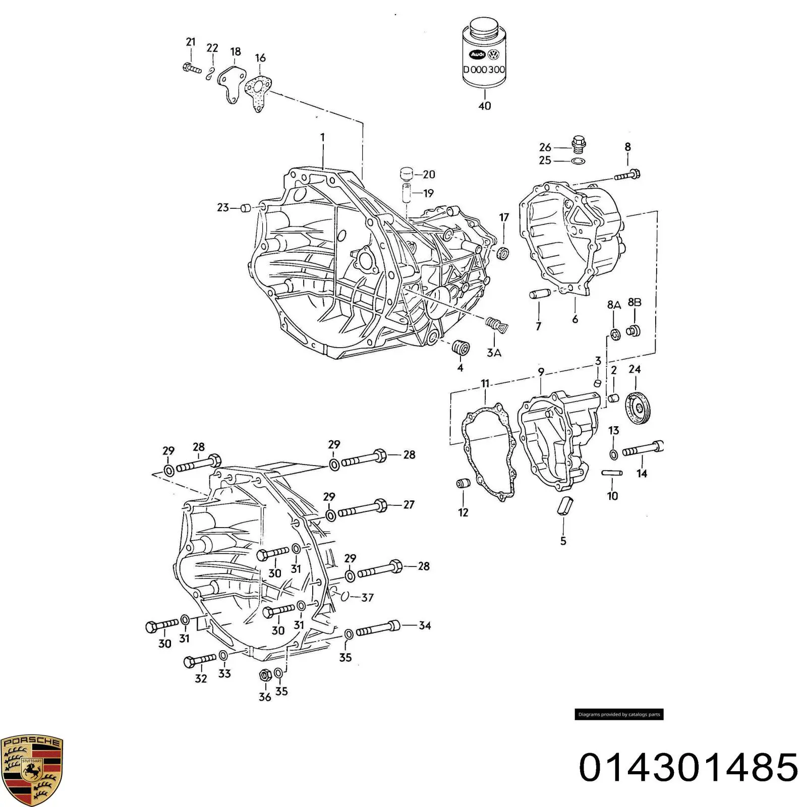 Comprar 0CN409120A VAG Tapón de la tapa trasera de la caja de cambios