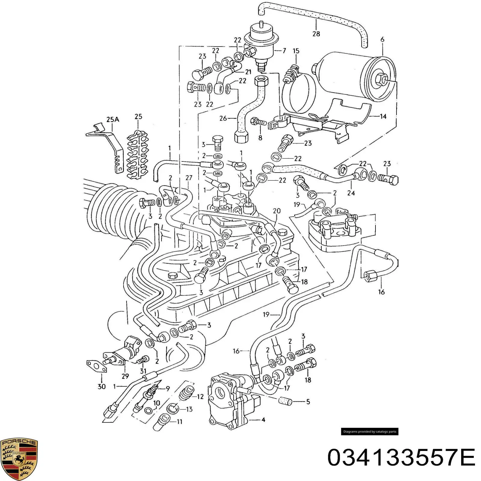Kit de reparación de inyectores VAG 034133557E