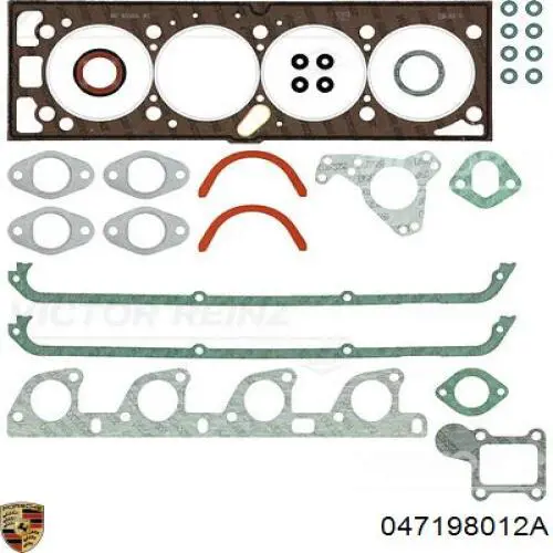 047198012 Porsche juego de juntas de motor, completo