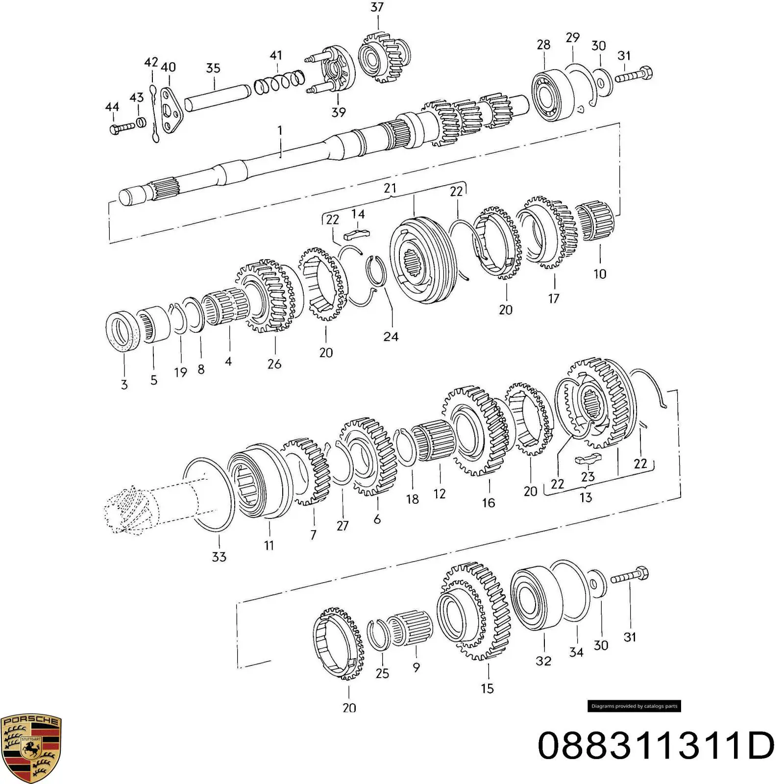 088311311B Porsche