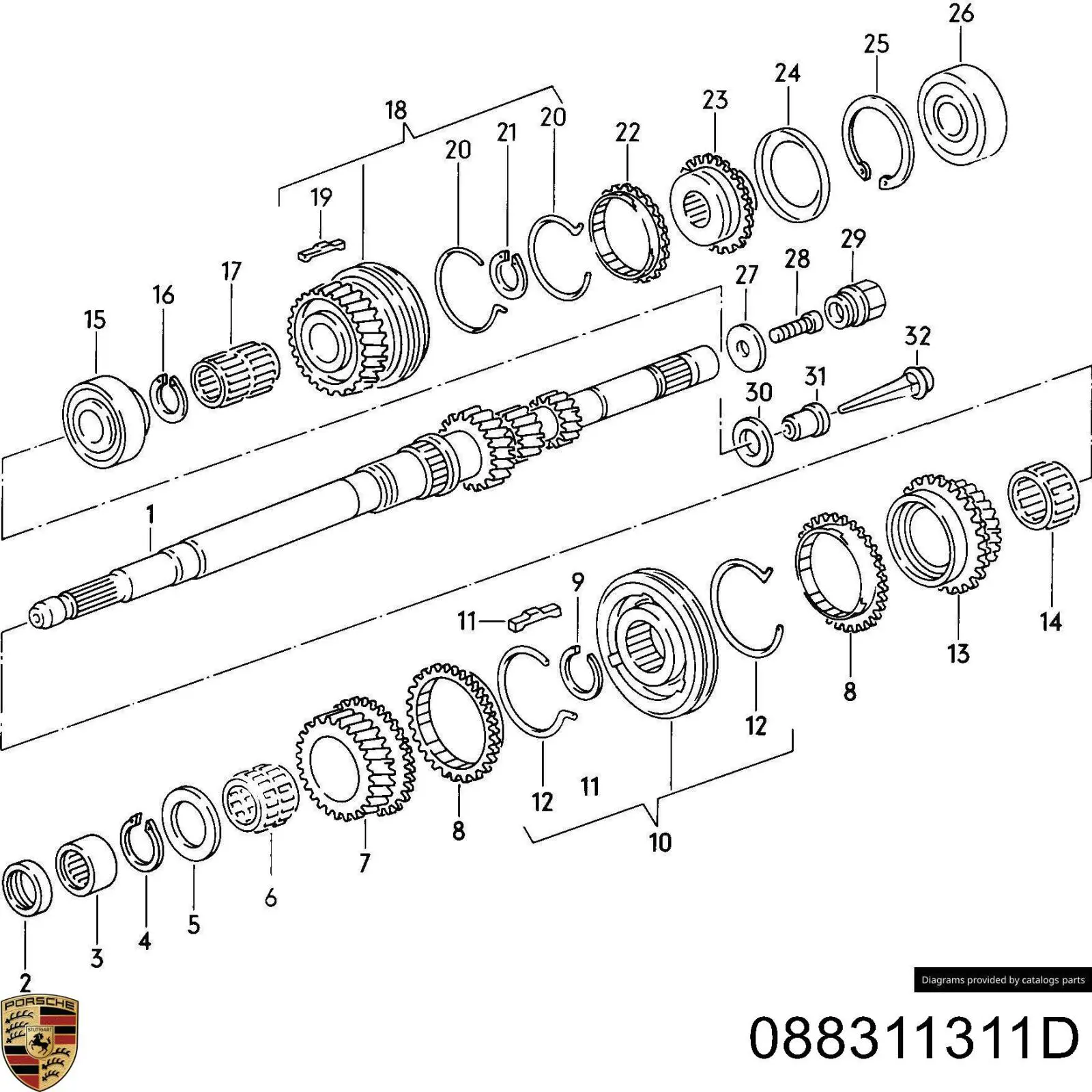 Comprar 088311311C VAG 