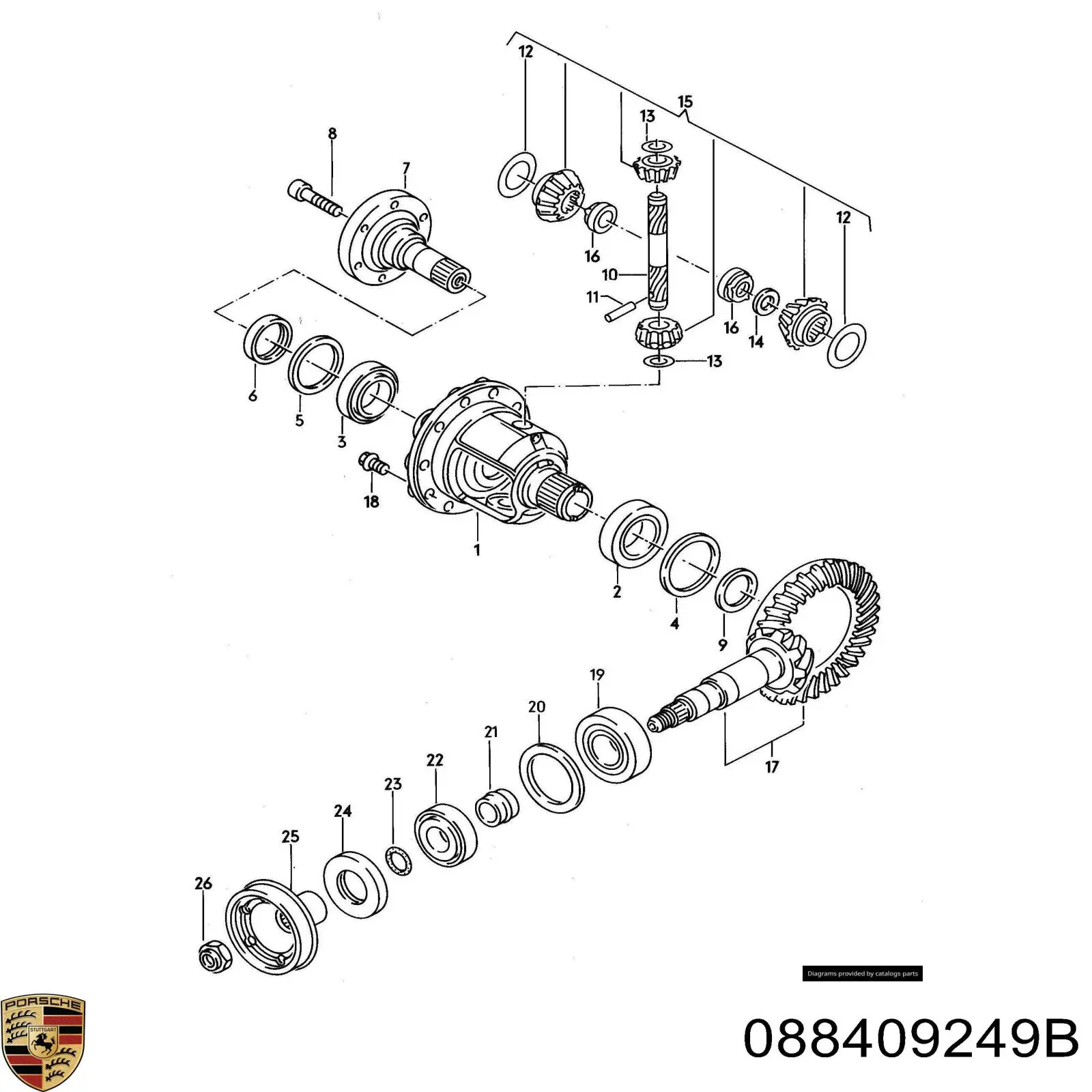  Porsche 088409249B precio, desde 8,17 EUR