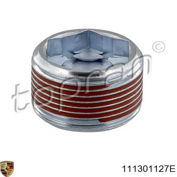 111301127E Porsche tornillo obturador caja de cambios