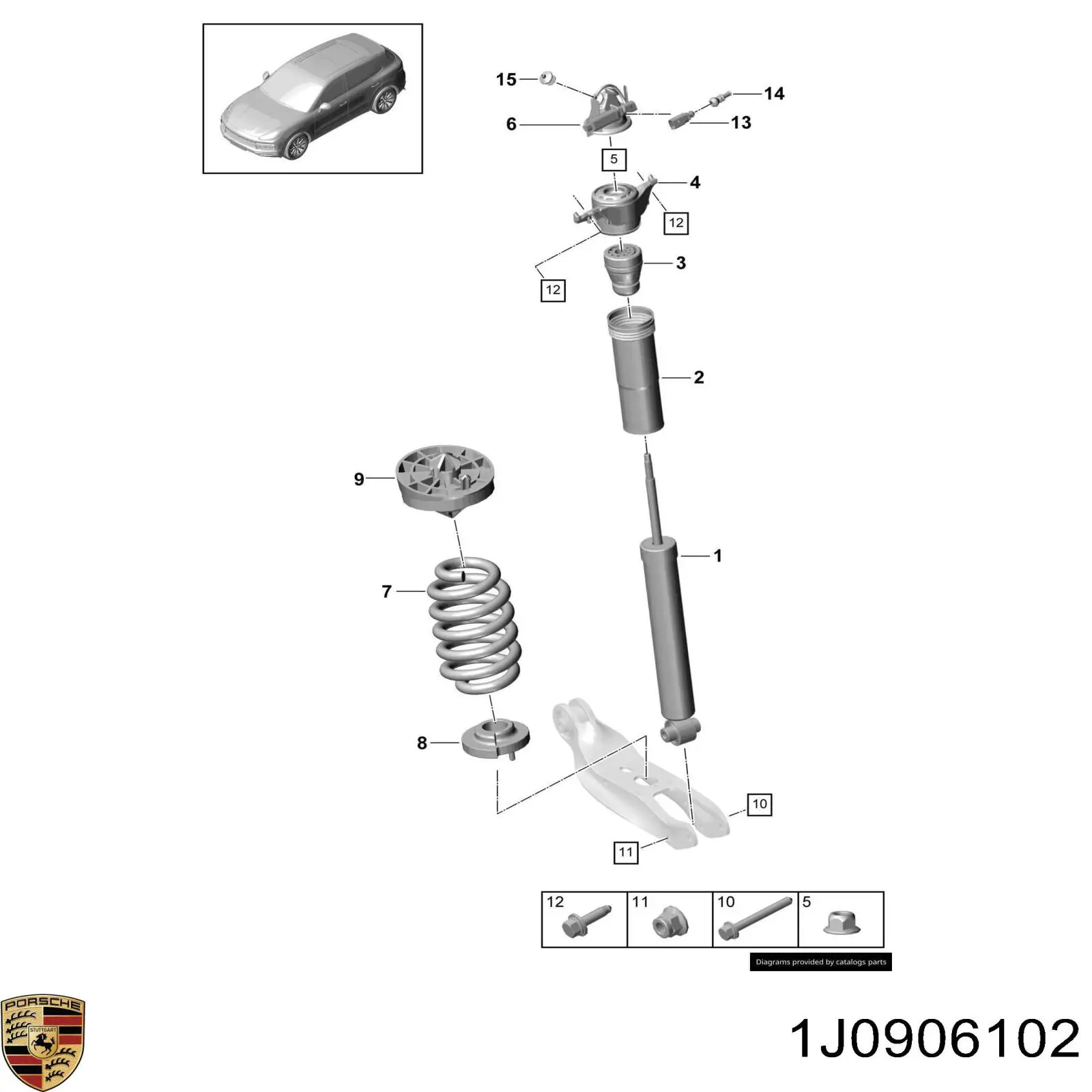 1J0906102 Porsche