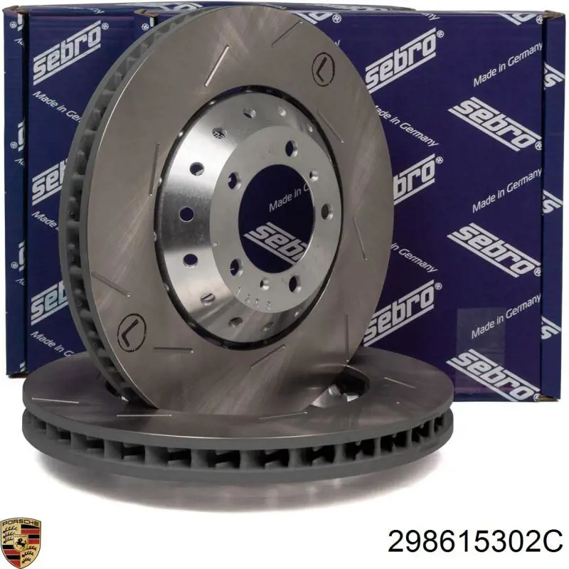 Frenos delanteros Porsche 298615302C precio, desde 503,96 EUR