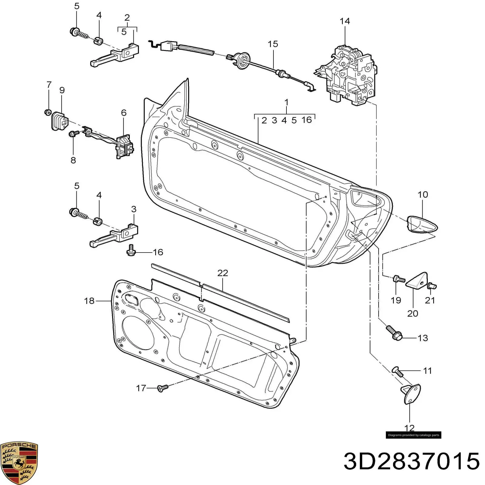 3D2837015 Porsche