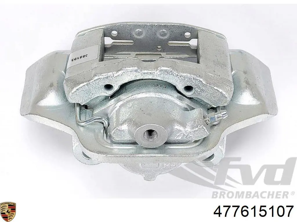 477615107 Porsche pinza de freno delantera izquierda