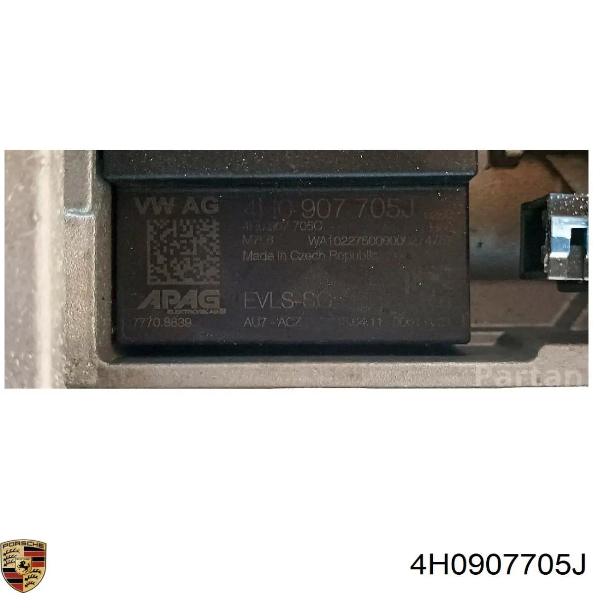 Módulo electrónico de la columna de dirección Porsche 4H0907705J precio, desde 46,28 EUR