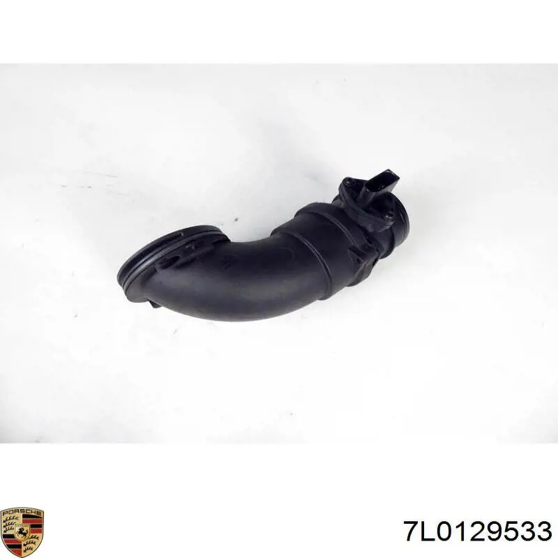 7L0129533 Porsche tubo flexible de aspiración, salida del filtro de aire