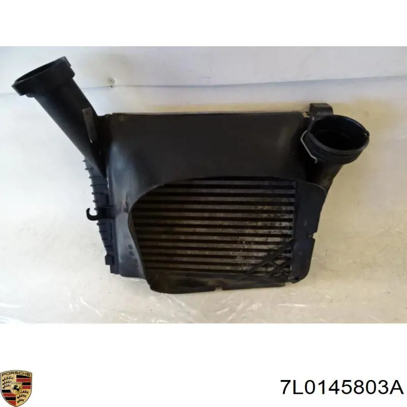 7L0145803A Porsche radiador de aire de admisión