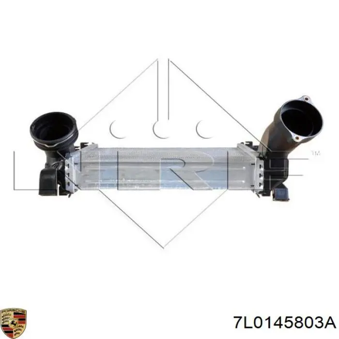 Radiador de aire de admisión Porsche 7L0145803A precio, desde 93,46 EUR