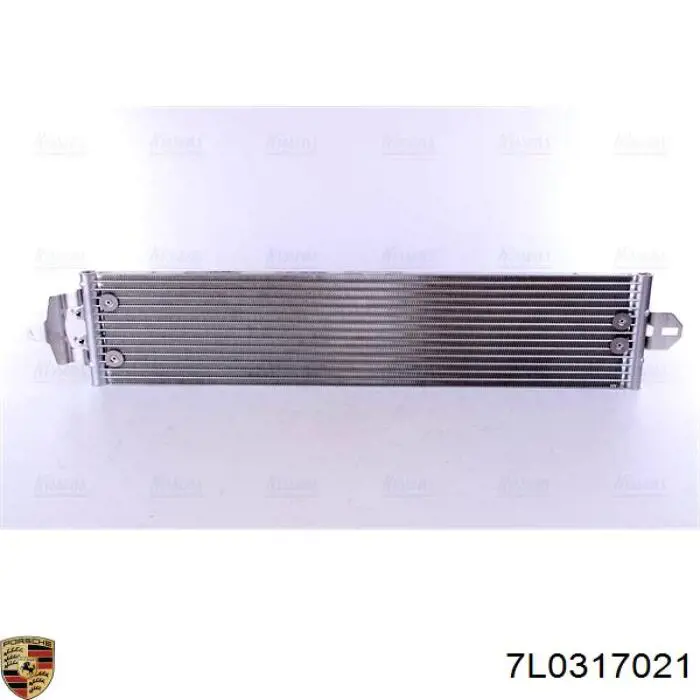 7L0317021 Porsche radiador enfriador de la transmision/caja de cambios