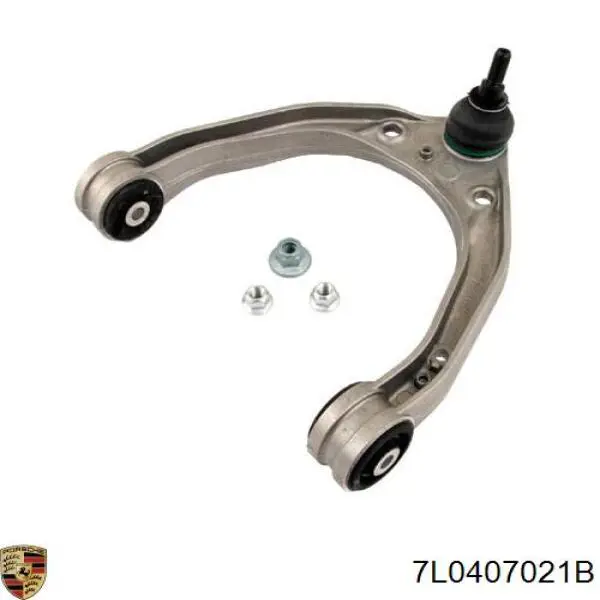 7L0407021B Porsche barra oscilante, suspensión de ruedas delantera, superior izquierda/derecha