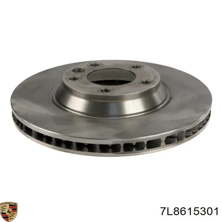 7L8615301 Porsche freno de disco delantero