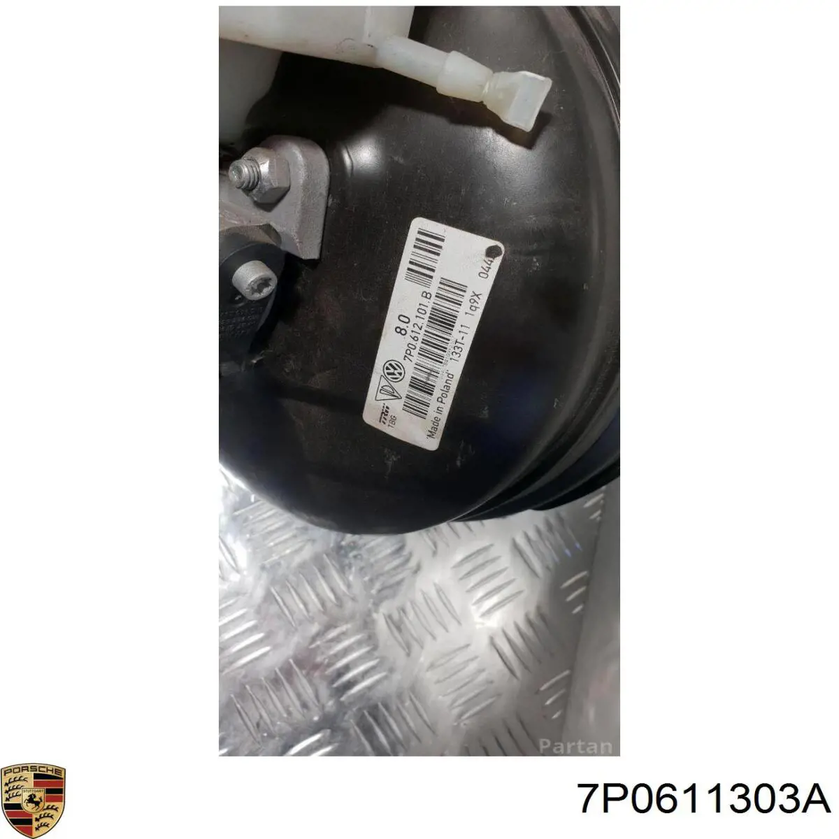  Depósito de líquido de frenos Volkswagen Touareg 2