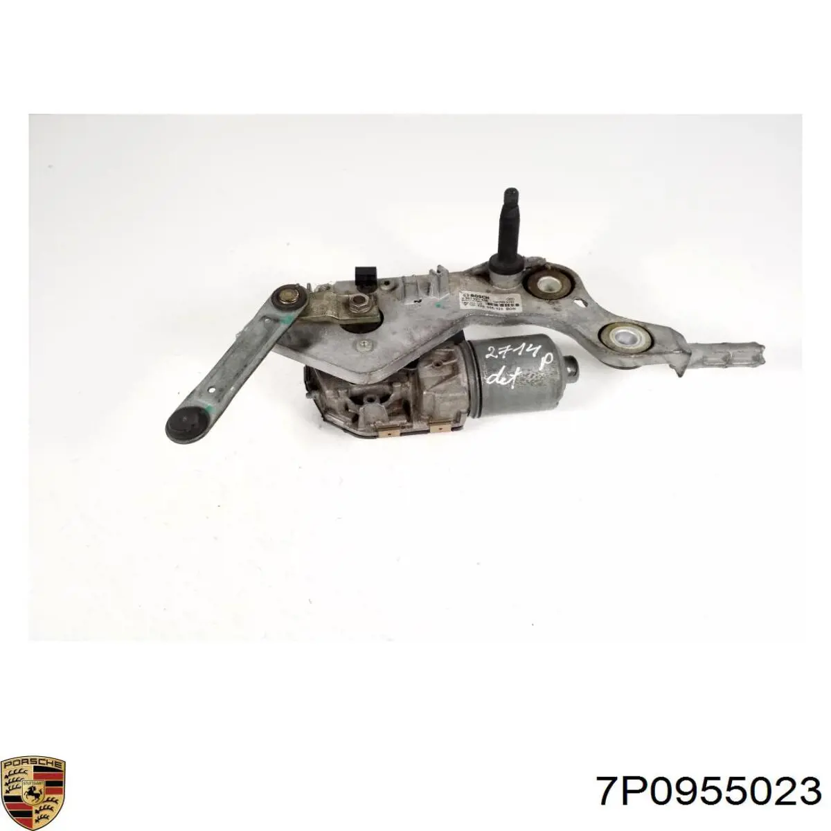 Varillaje de limpiaparabrisas para Volkswagen Touareg II 7P5, 7P6