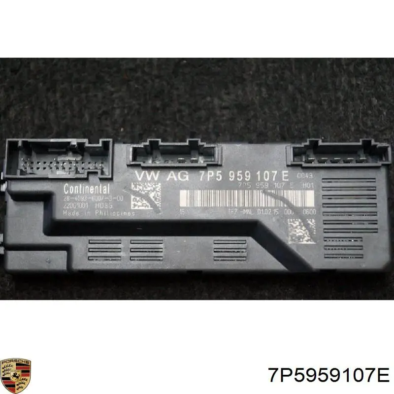 Comprar 7P5959107E Porsche Módulo de control de apertura de la tapa del maletero