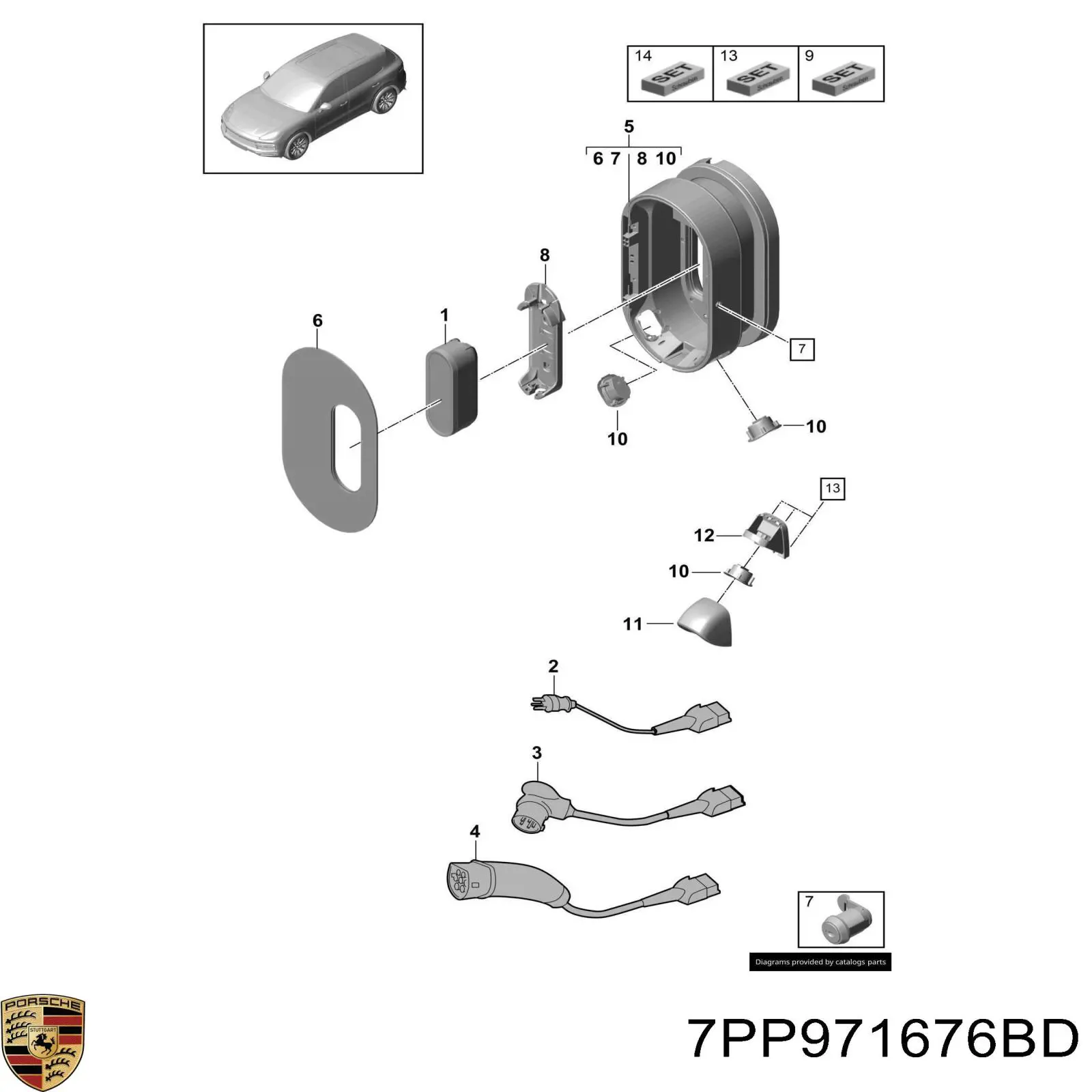 7PP971676BD Porsche