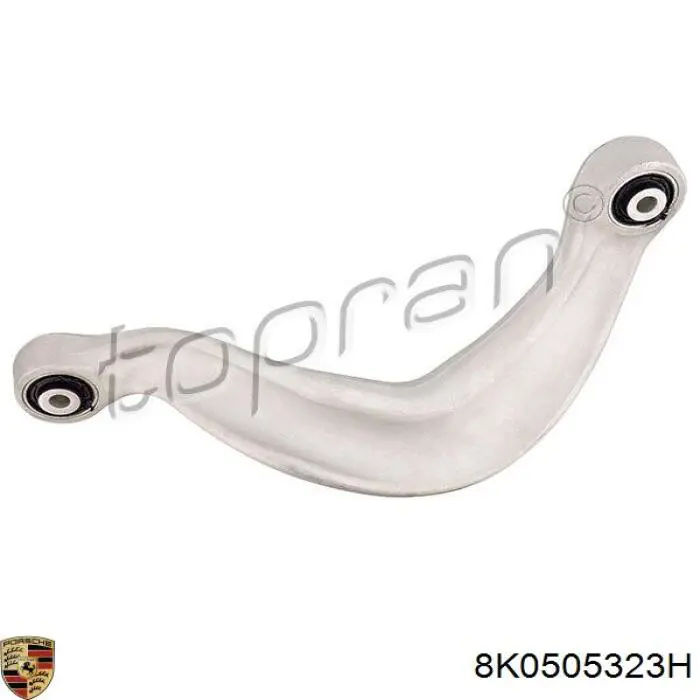 8K0505323H Porsche brazo suspension trasero superior izquierdo