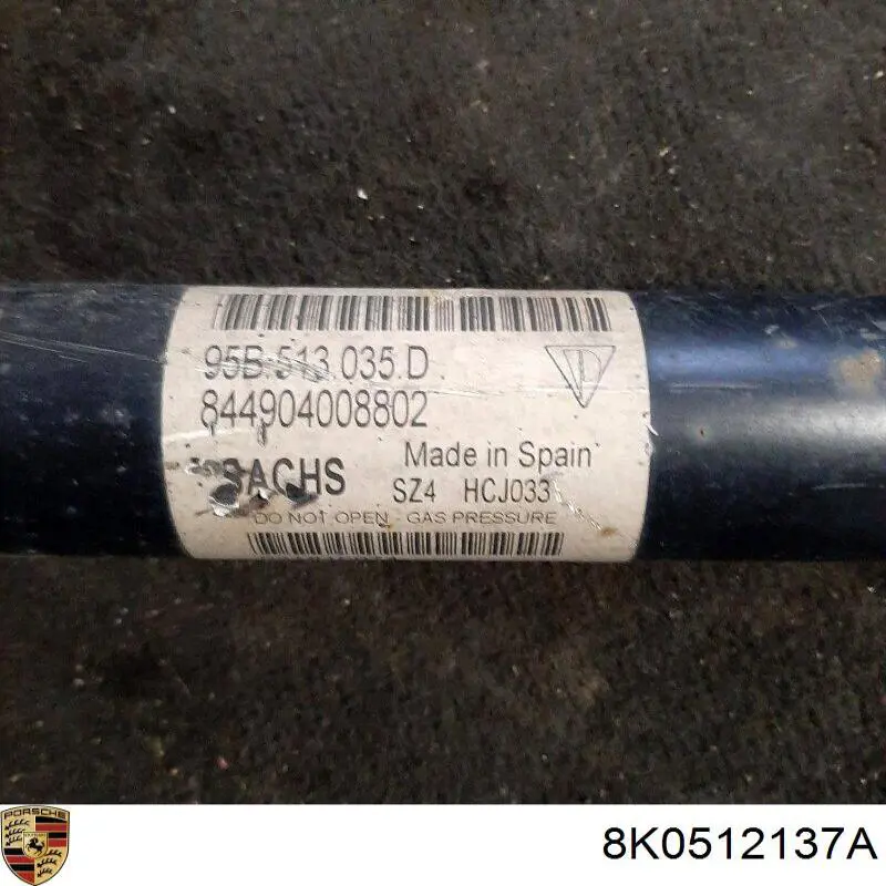 42040 Metalcaucho Guardapolvo del amortiguador trasero
