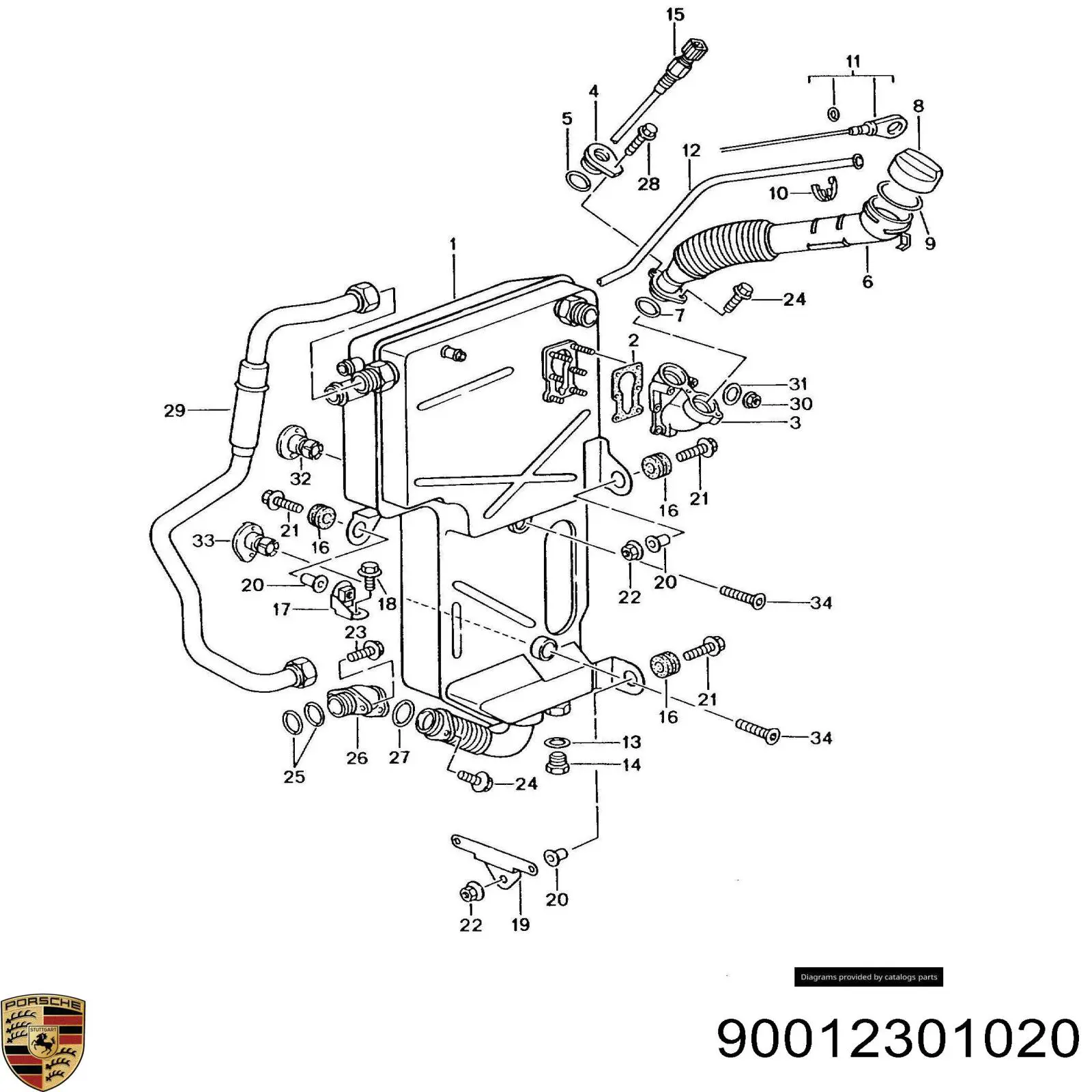 90012301020 Porsche